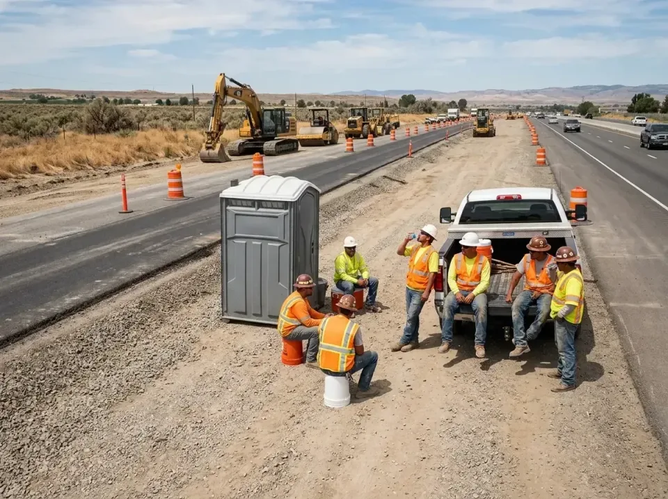 highway-road-construction-crew-007 — frequently asked questions, Porta Potty and Restroom Rentals in Cheyenne, WY
